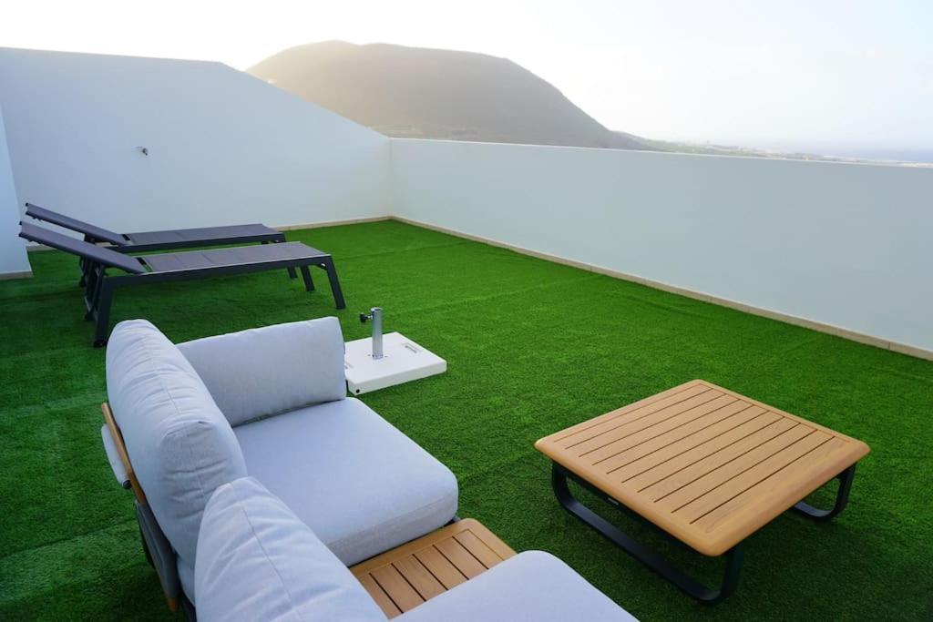 Edif La Luz Apartment No 4 With Big Private Terrace Los Silos Exterior foto